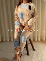 ست بلوز شلوار تدی وارداتی - Image 4
