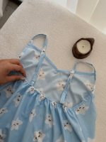 ست کراپ شورتک بوگاتی آبی ستاره - Image 3